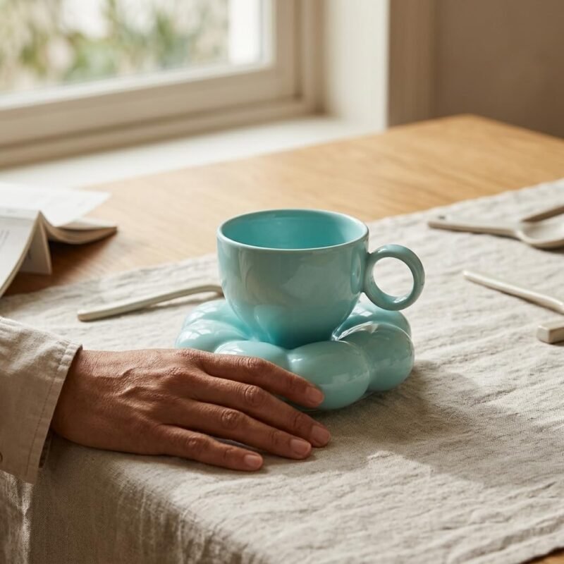 Bubble Cup & Saucer